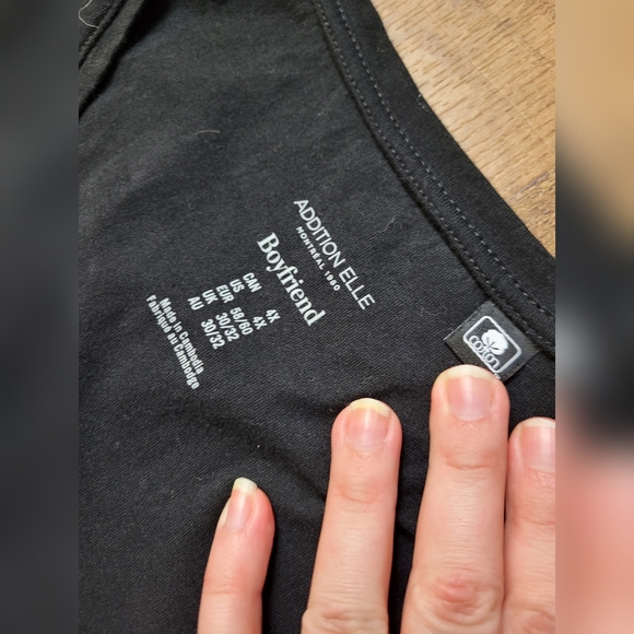 FREE W BUNDLE Addition Elle boyfriend t-shirt - Picture 2 of 5